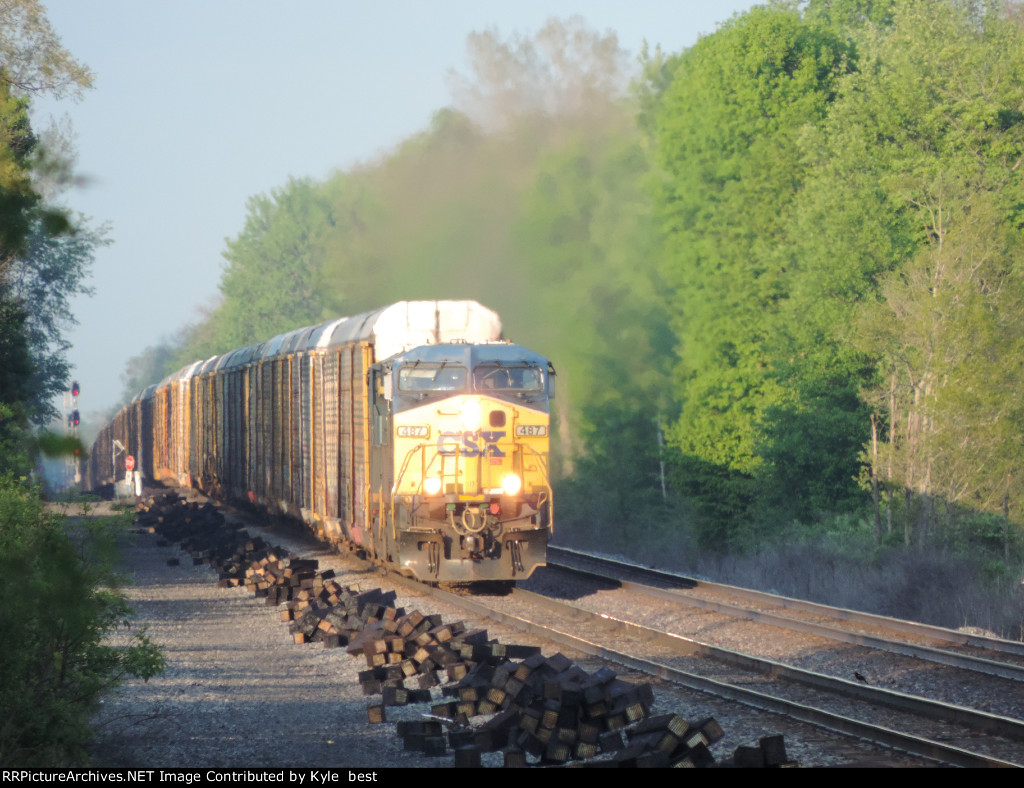 CSX 487 on Q205 